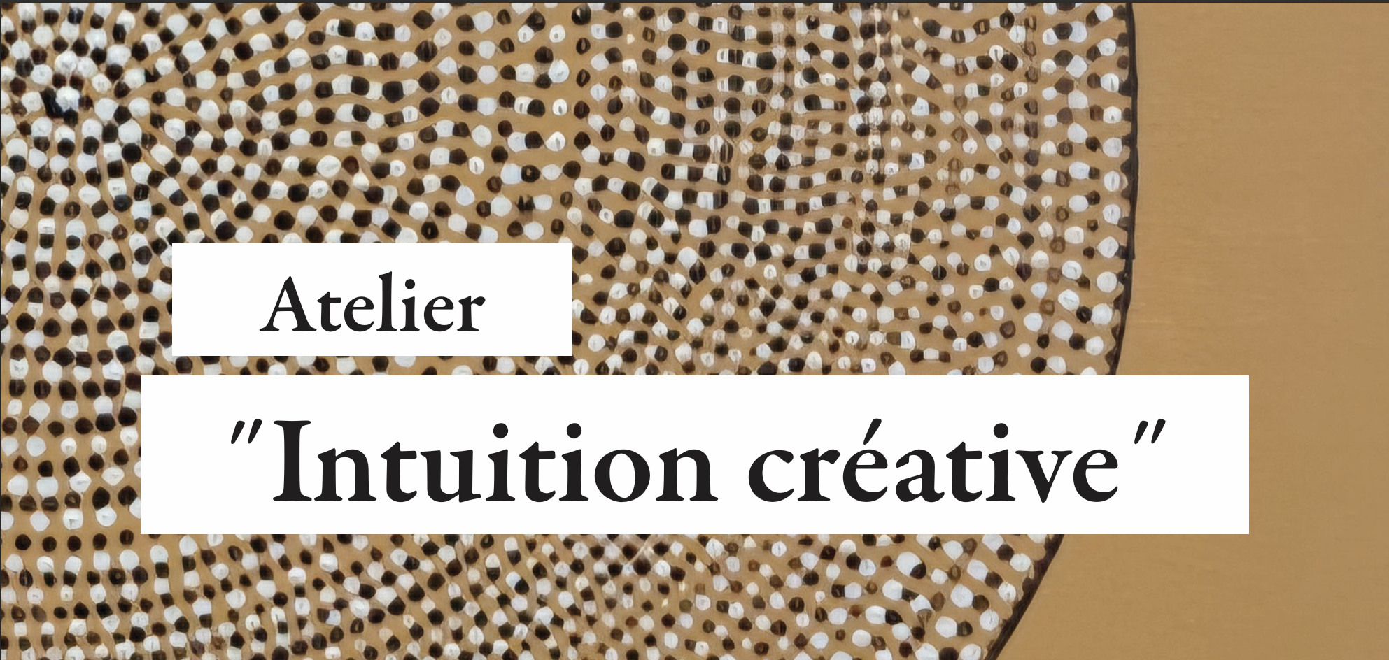 Atelier intuition creative 26 sept 25 Un atelier d'intuition creative chef balthasar formation pour lancer le 2eme semestre 2025, peinture issue de cet atelier