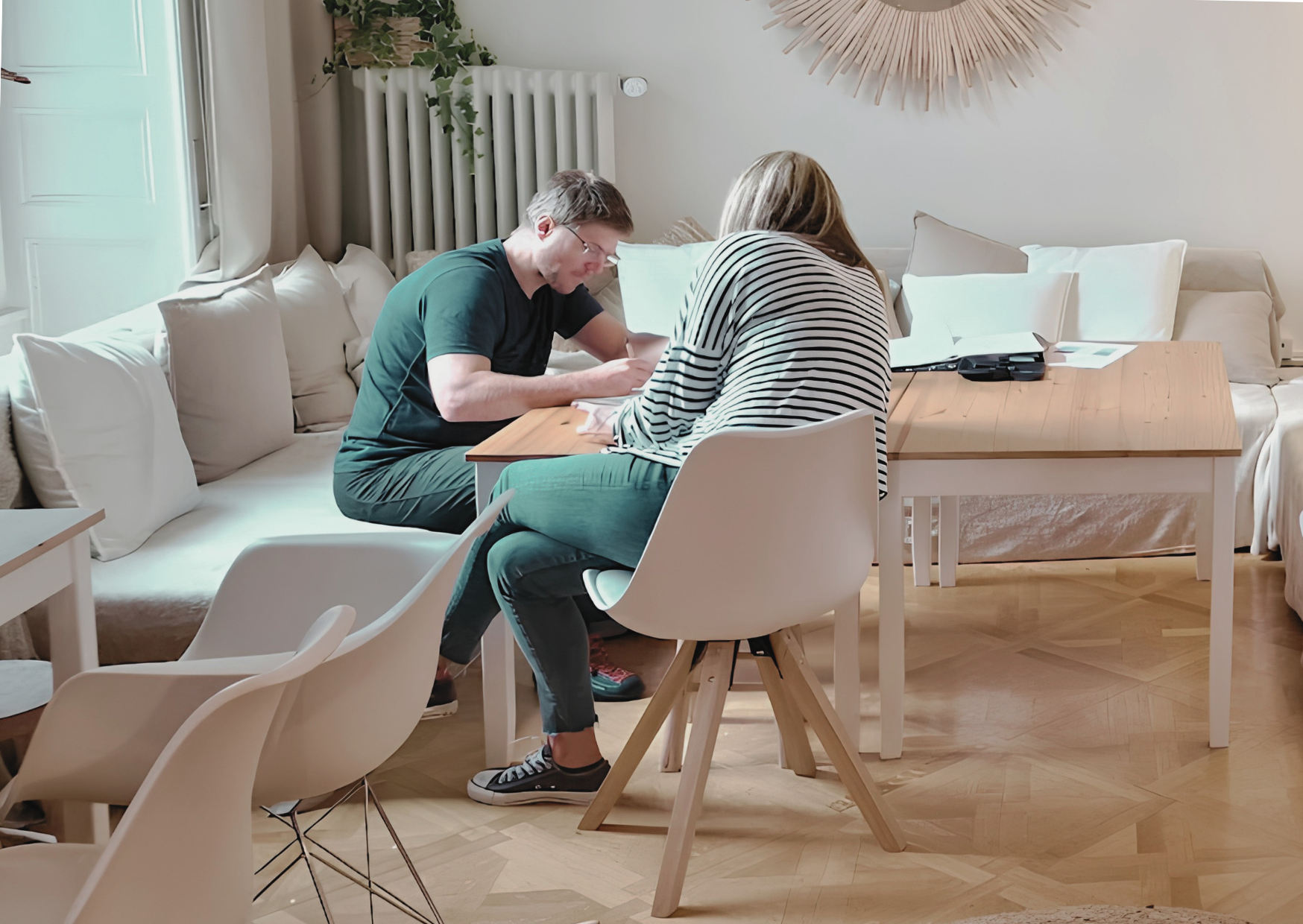 Séance de coaching en duo lors d'une formation Coach Personne Ressource à Morges — balthasar